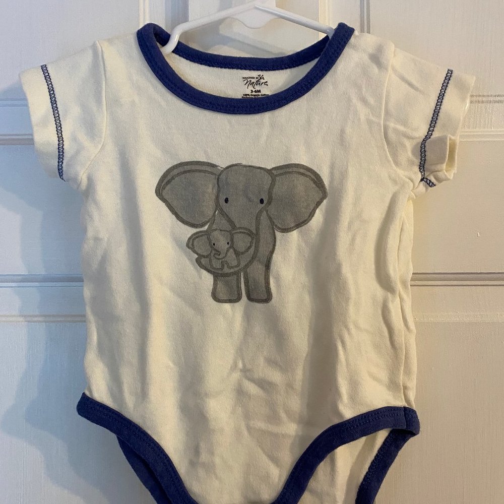 S/S Elephant Onesie